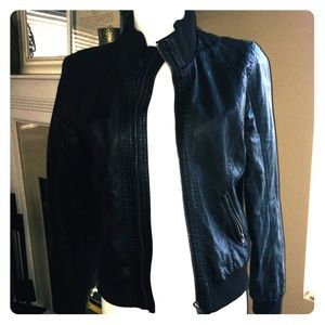 Vegan Leather Moto Jacket